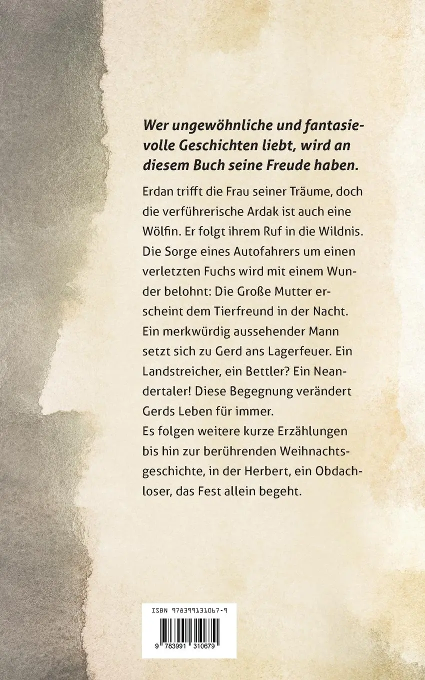 Rückseite: 9783991310679 | Burk der Neandertaler - Wolfskönigin Ardak | und andere Geschichten