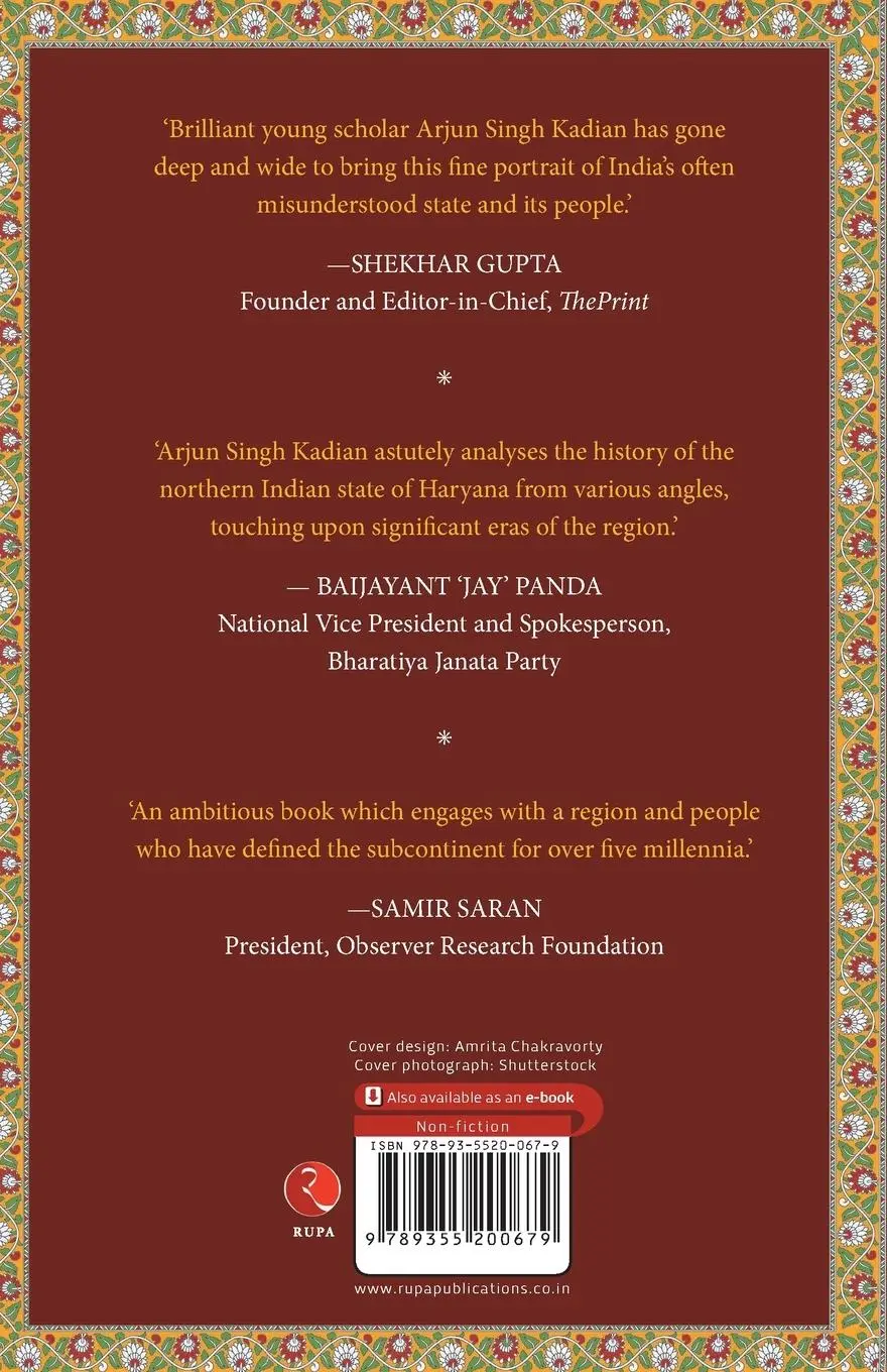 Rückseite: 9789355200679 | LAND OF THE GODS | THE STORY OF HARYANA | Arjun Singh Kadian | Buch