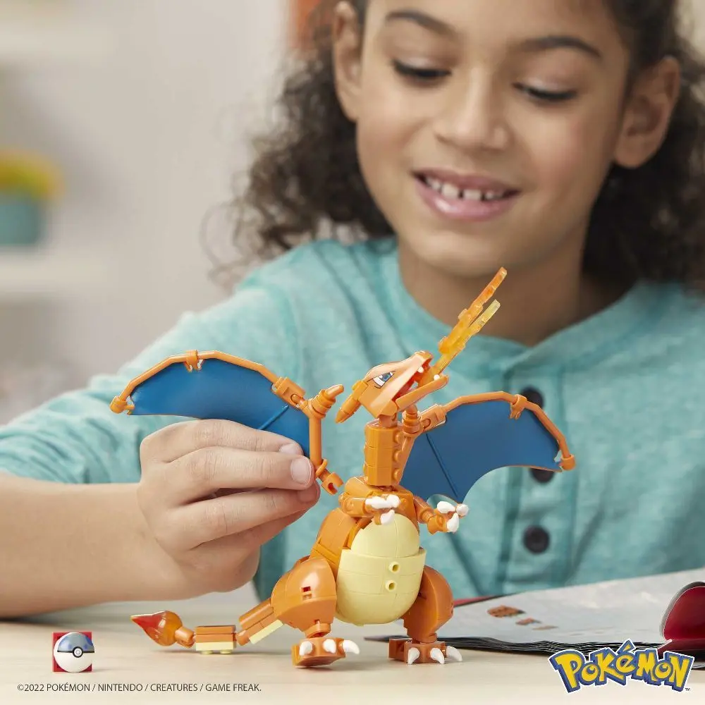 Bild: 887961950779 | MEGA Pokémon Glurak | Karton | GWY77 | 2023 | MEGA | EAN 0887961950779