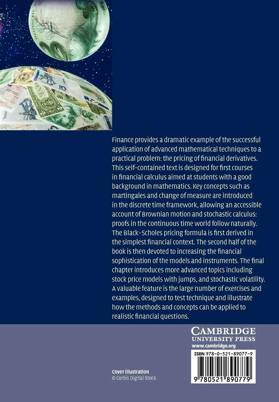 Rückseite: 9780521890779 | A Course in Financial Calculus | Alison Etheridge | Taschenbuch | 2011