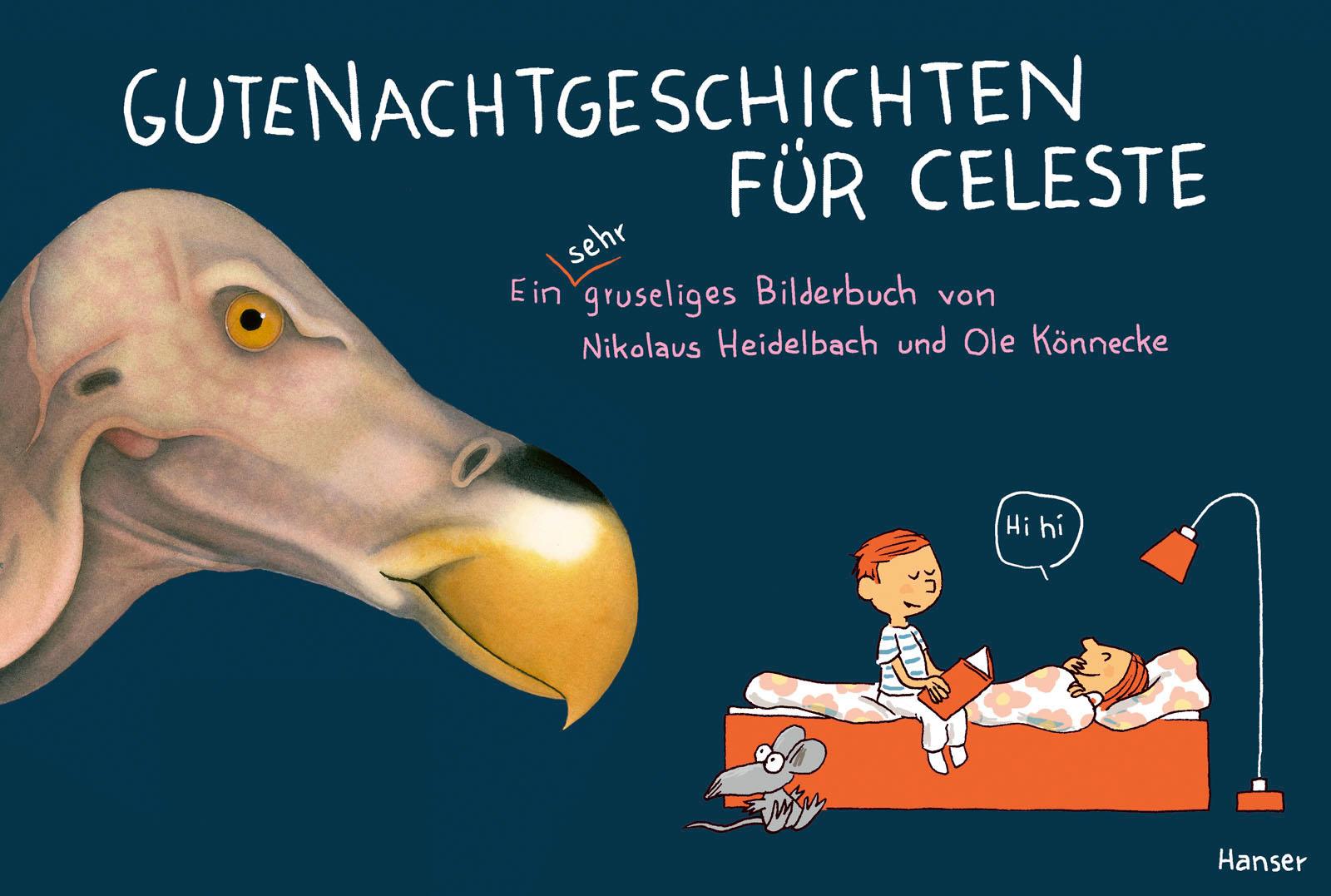Cover: 9783446280779 | Gutenachtgeschichten für Celeste | Ein sehr gruseliges Bilderbuch