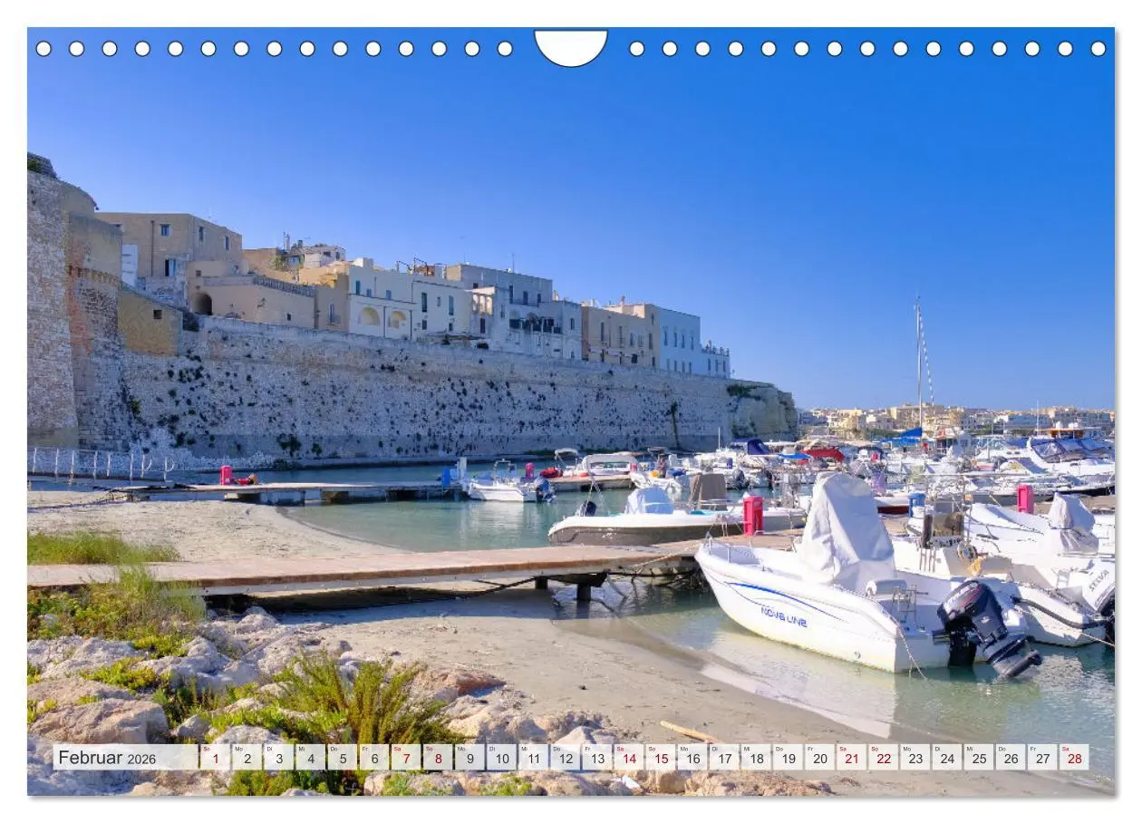Bild: 9783457310779 | Faszinierendes Apulien (Wandkalender 2026 DIN A4 quer), CALVENDO...