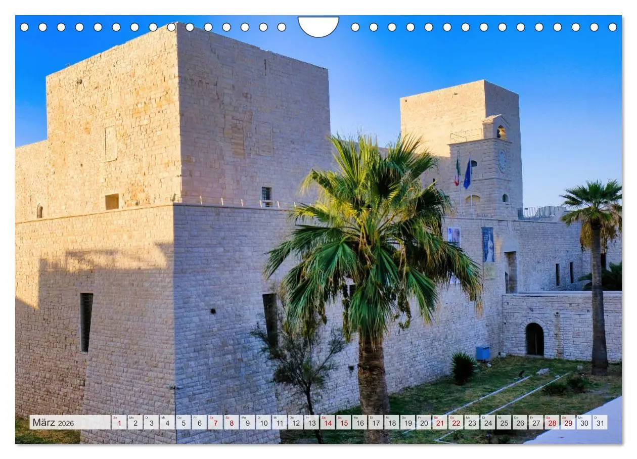 Bild: 9783457310779 | Faszinierendes Apulien (Wandkalender 2026 DIN A4 quer), CALVENDO...