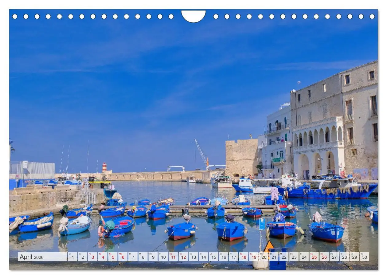Bild: 9783457310779 | Faszinierendes Apulien (Wandkalender 2026 DIN A4 quer), CALVENDO...