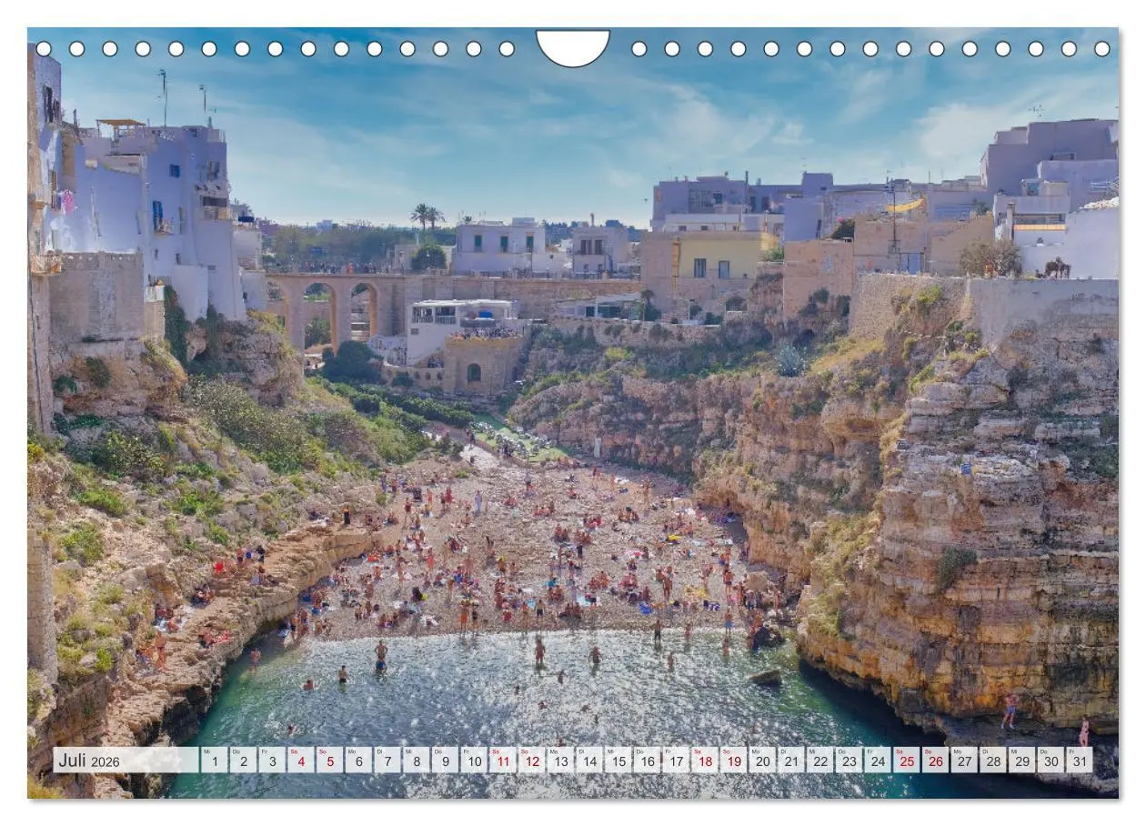 Bild: 9783457310779 | Faszinierendes Apulien (Wandkalender 2026 DIN A4 quer), CALVENDO...