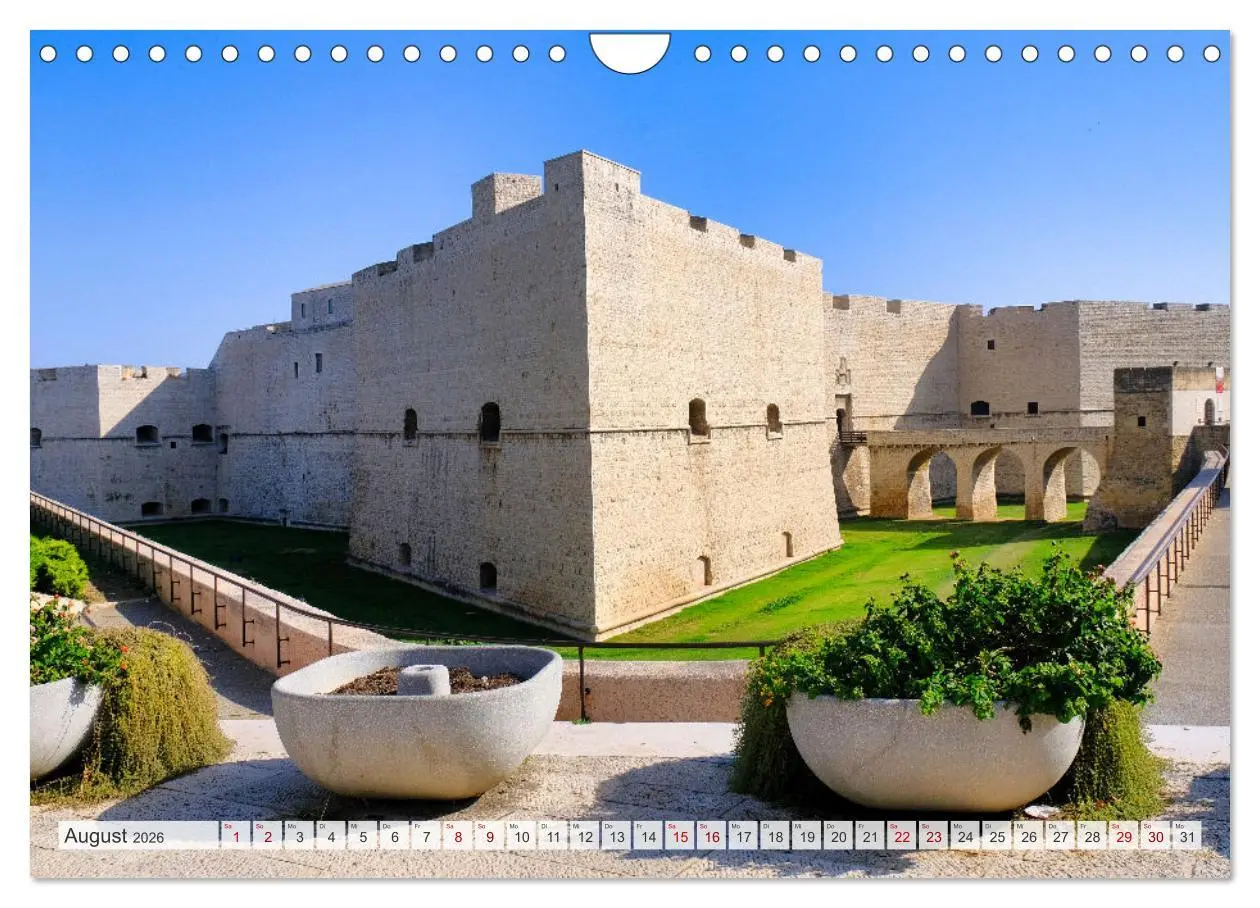 Bild: 9783457310779 | Faszinierendes Apulien (Wandkalender 2026 DIN A4 quer), CALVENDO...