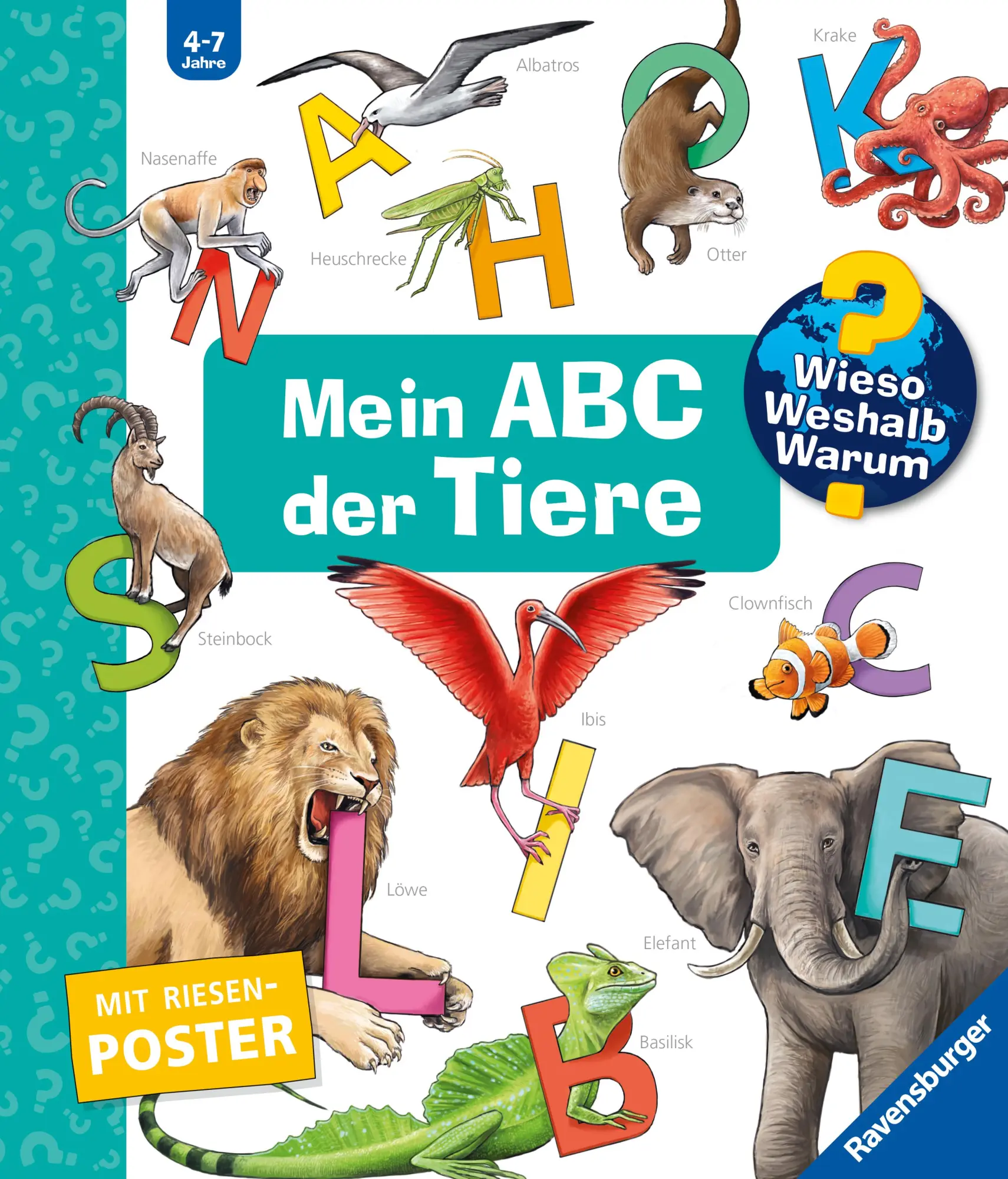 Cover: 9783473600779 | Wieso? Weshalb? Warum? Sonderband - Mein ABC der Tiere | Gernhäuser