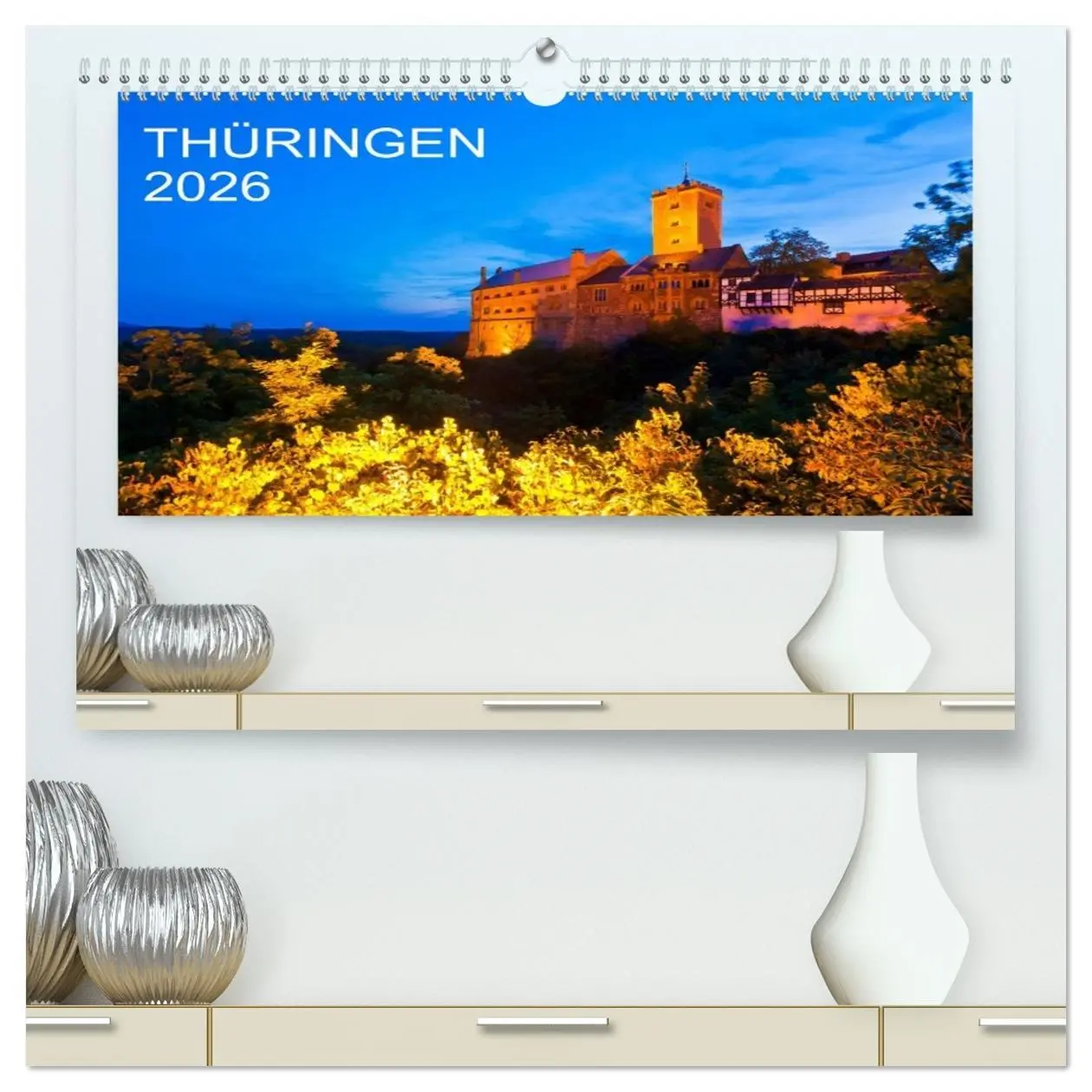 Cover: 9783516190779 | THÜRINGEN 2026 (hochwertiger Premium Wandkalender 2026 DIN A2...
