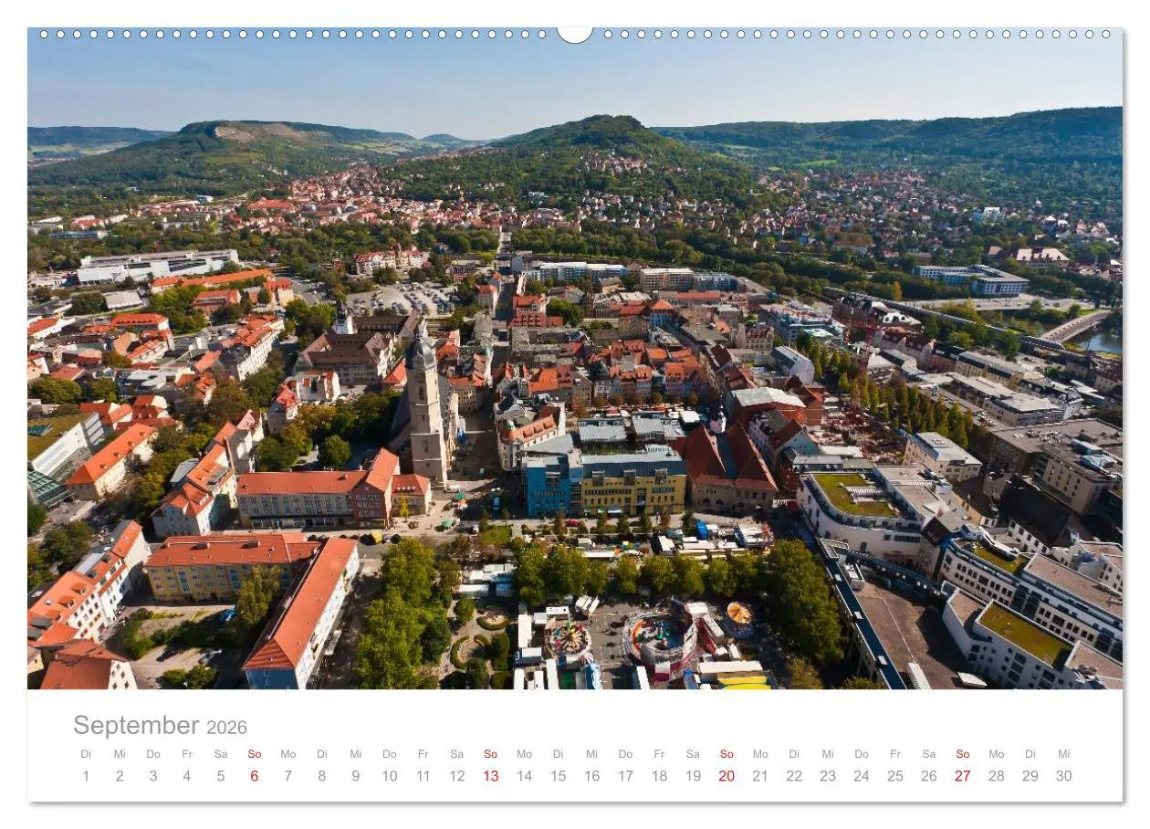 Bild: 9783516190779 | THÜRINGEN 2026 (hochwertiger Premium Wandkalender 2026 DIN A2...
