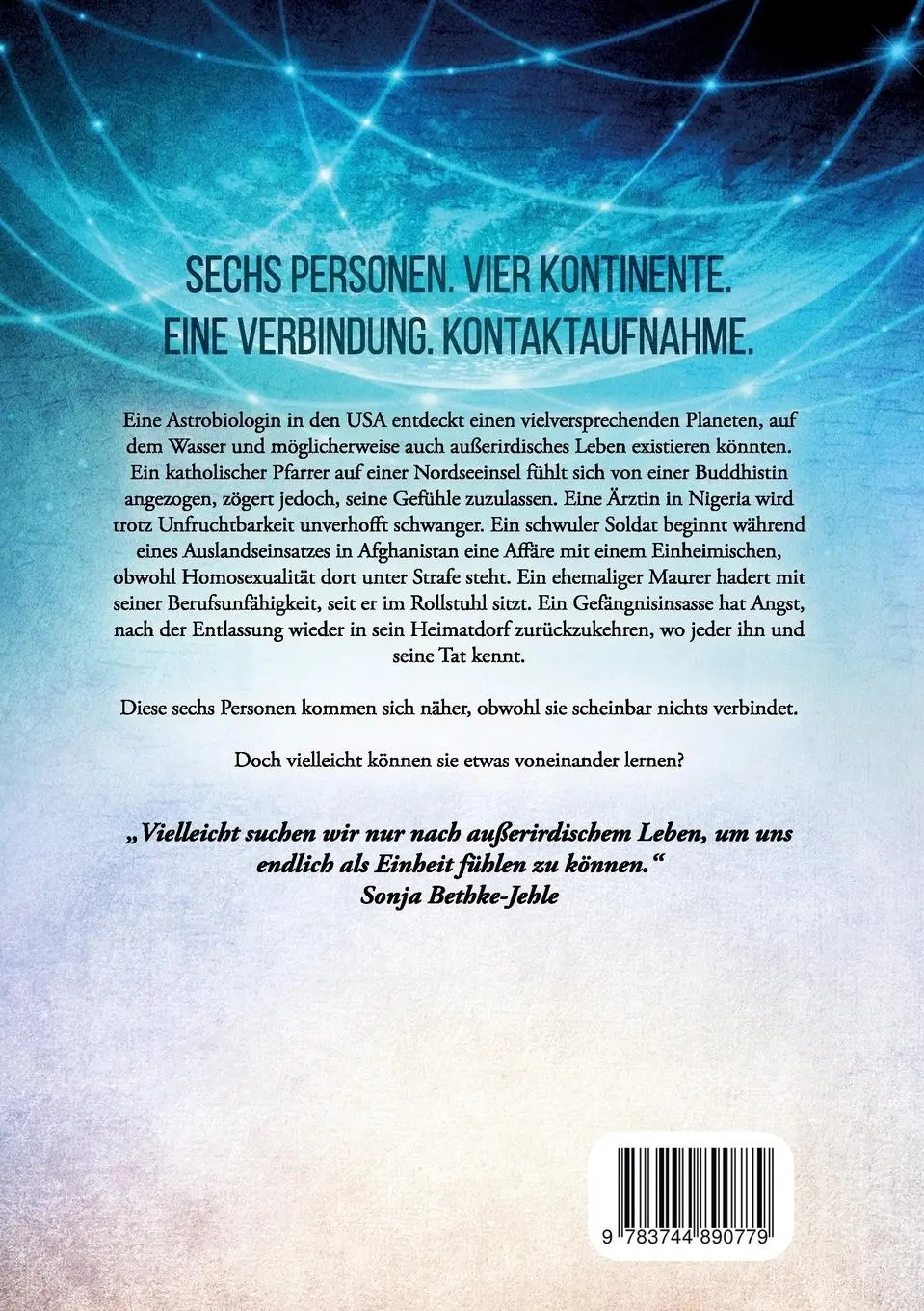 Rückseite: 9783744890779 | Kontaktaufnahme | Sonja Bethke-Jehle | Taschenbuch | 272 S. | Deutsch