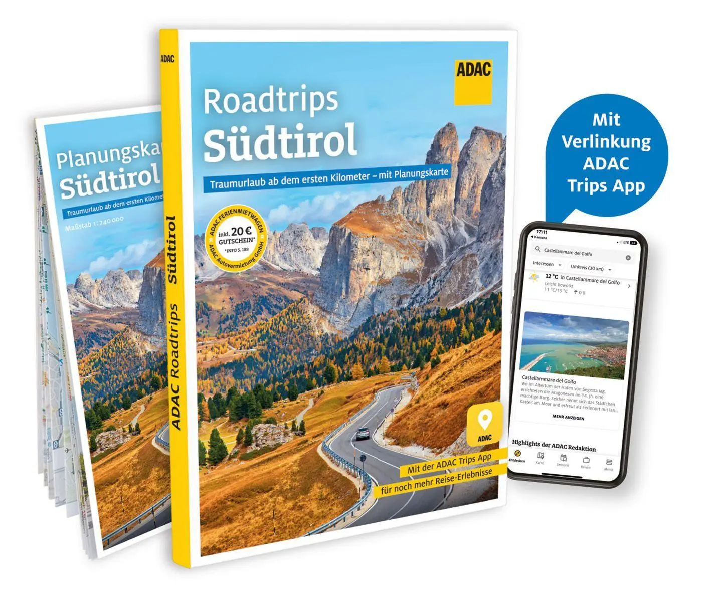 Cover: 9783986450779 | ADAC Roadtrips - Südtirol | Manuela Blisse (u. a.) | Taschenbuch