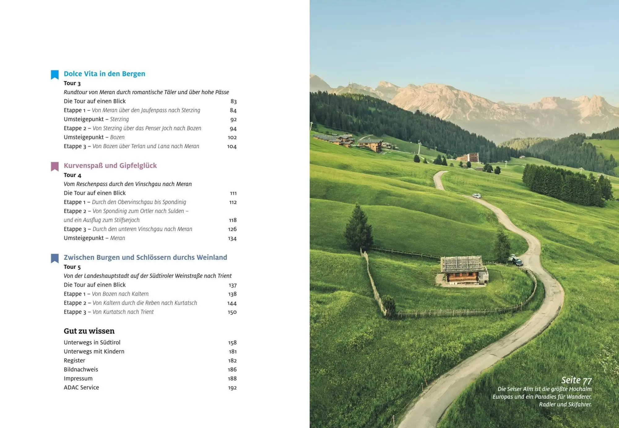 Bild: 9783986450779 | ADAC Roadtrips - Südtirol | Manuela Blisse (u. a.) | Taschenbuch