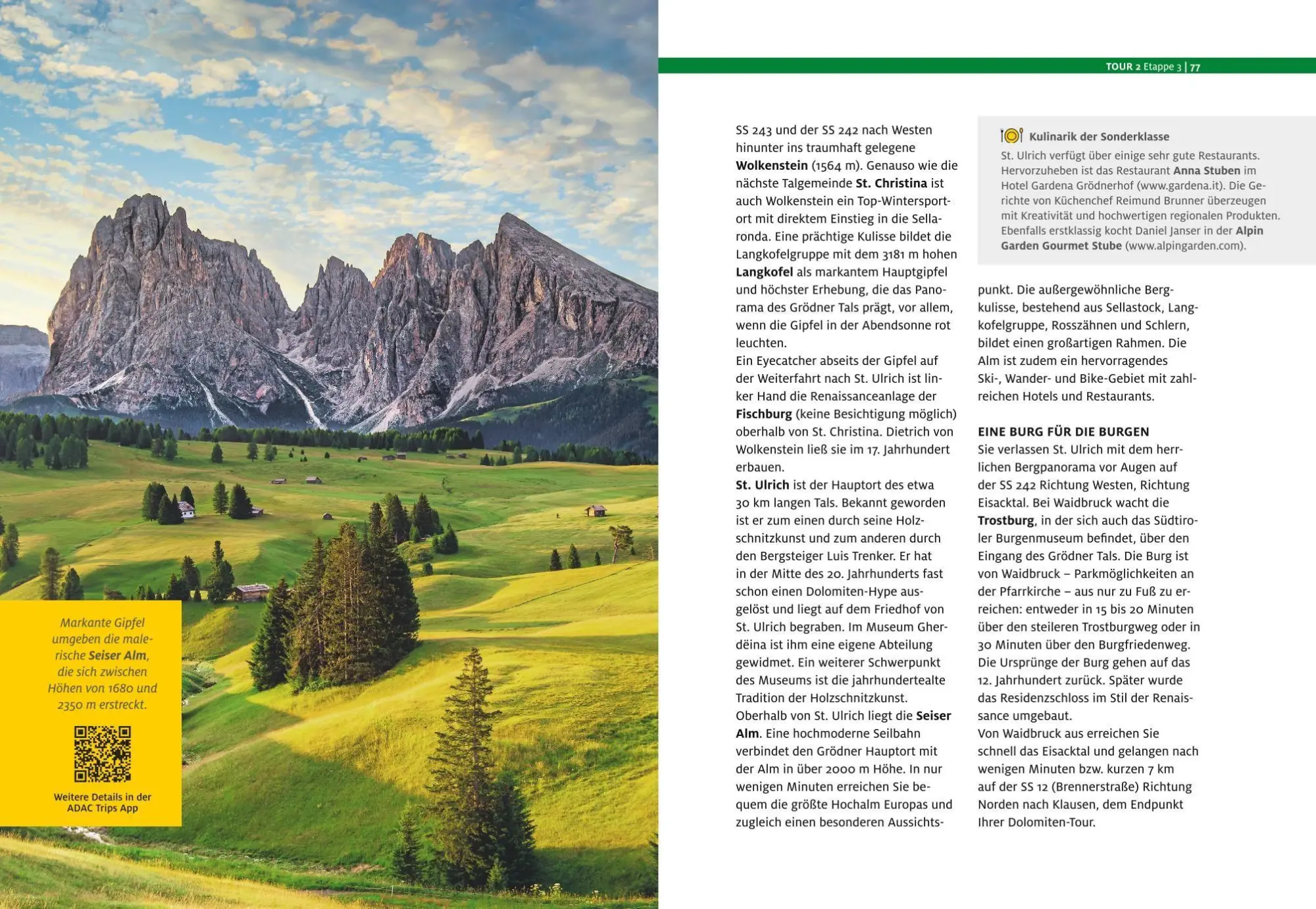 Bild: 9783986450779 | ADAC Roadtrips - Südtirol | Manuela Blisse (u. a.) | Taschenbuch