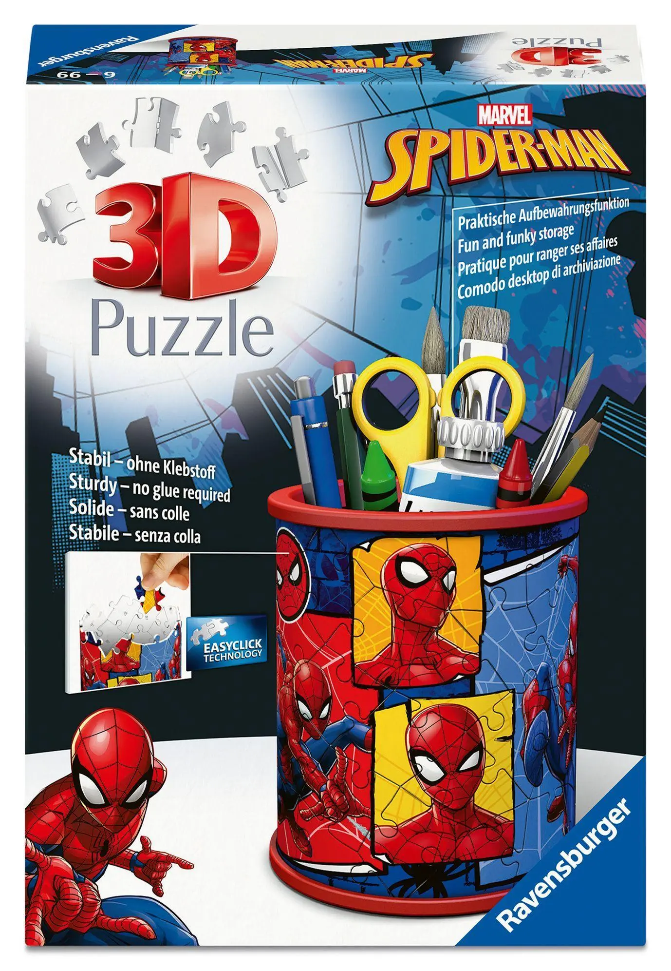 Cover: 4005555080879 | 3D Puzzle Stiftehalter Spider-Man | Spiel | 3D Puzzle Utensilo | 2026