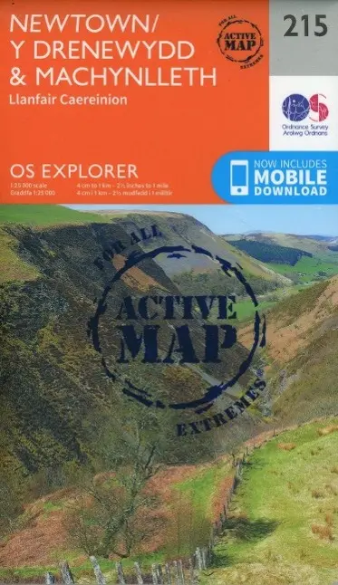 Cover: 9780319470879 | Newtown, Llanfair Caereinion | Ordnance Survey | (Land-)Karte | 2015