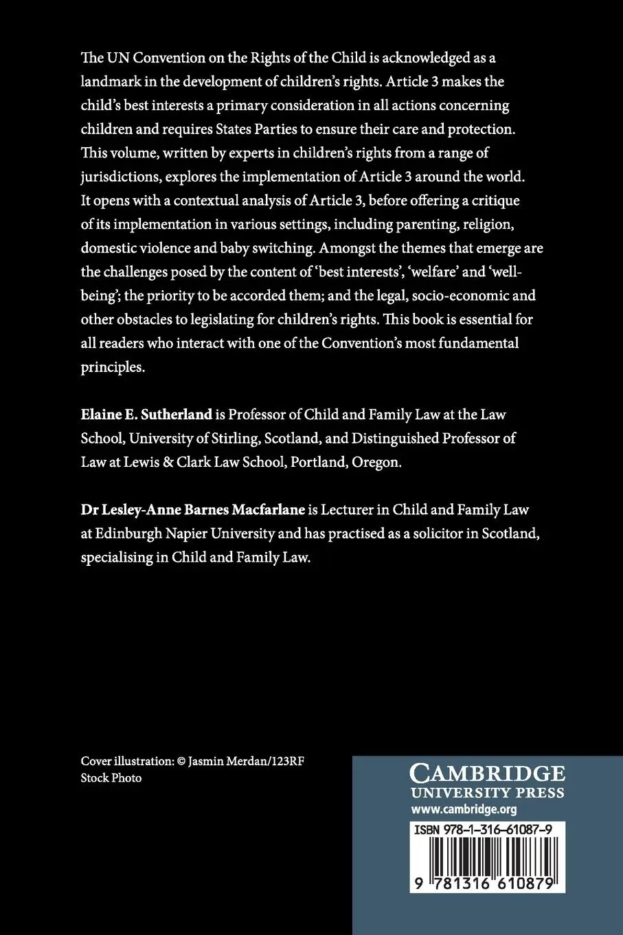 Rückseite: 9781316610879 | Implementing Article 3 of the United Nations Convention on the...