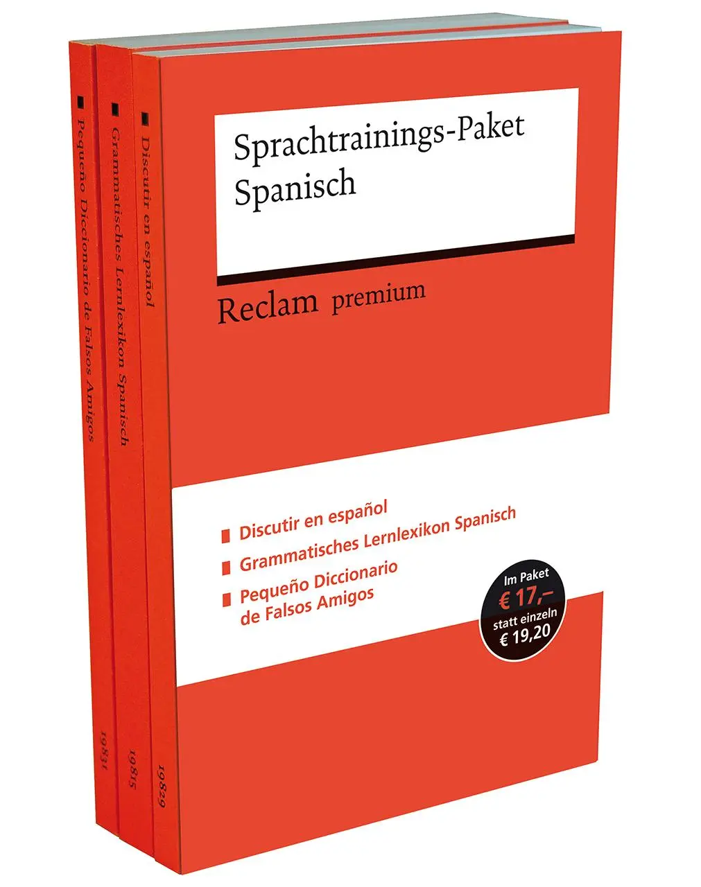 Cover: 9783150300879 | Sprachtrainings-Paket Spanisch. 3 Bände eingeschweißt | Taschenbuch
