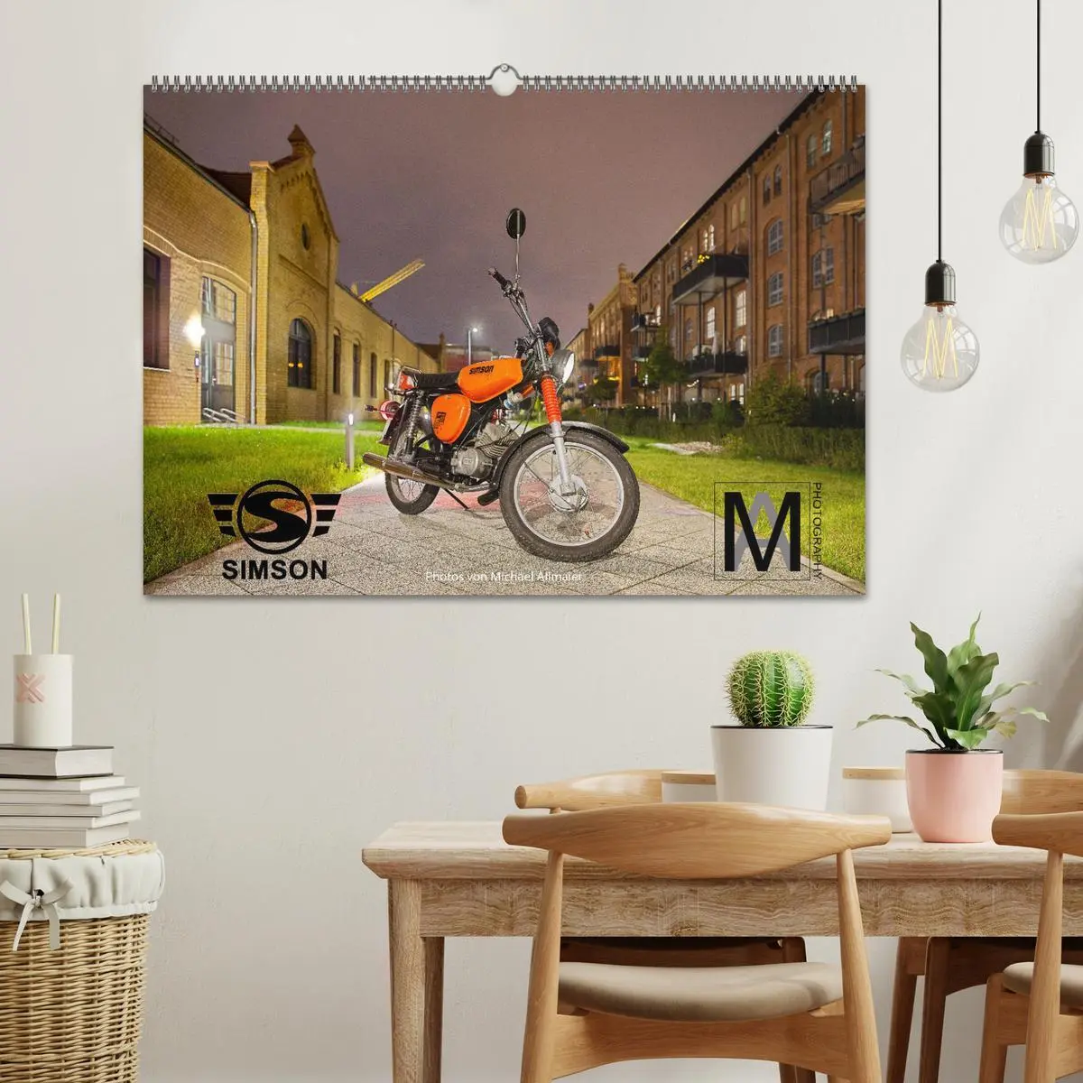 Bild: 9783457610879 | Simson S51c (Wandkalender 2026 DIN A2 quer), CALVENDO Monatskalender