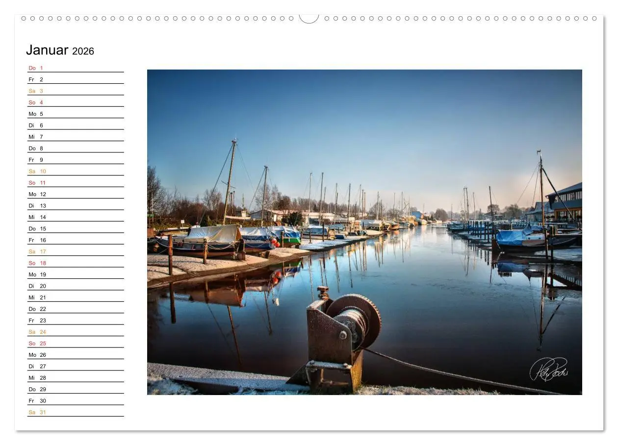 Bild: 9783516180879 | Friesland - am Vareler Hafen (hochwertiger Premium Wandkalender...
