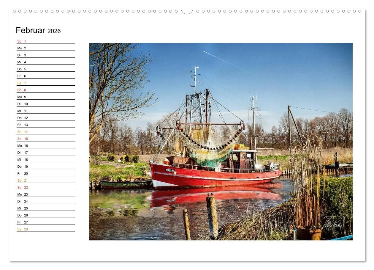 Bild: 9783516180879 | Friesland - am Vareler Hafen (hochwertiger Premium Wandkalender...