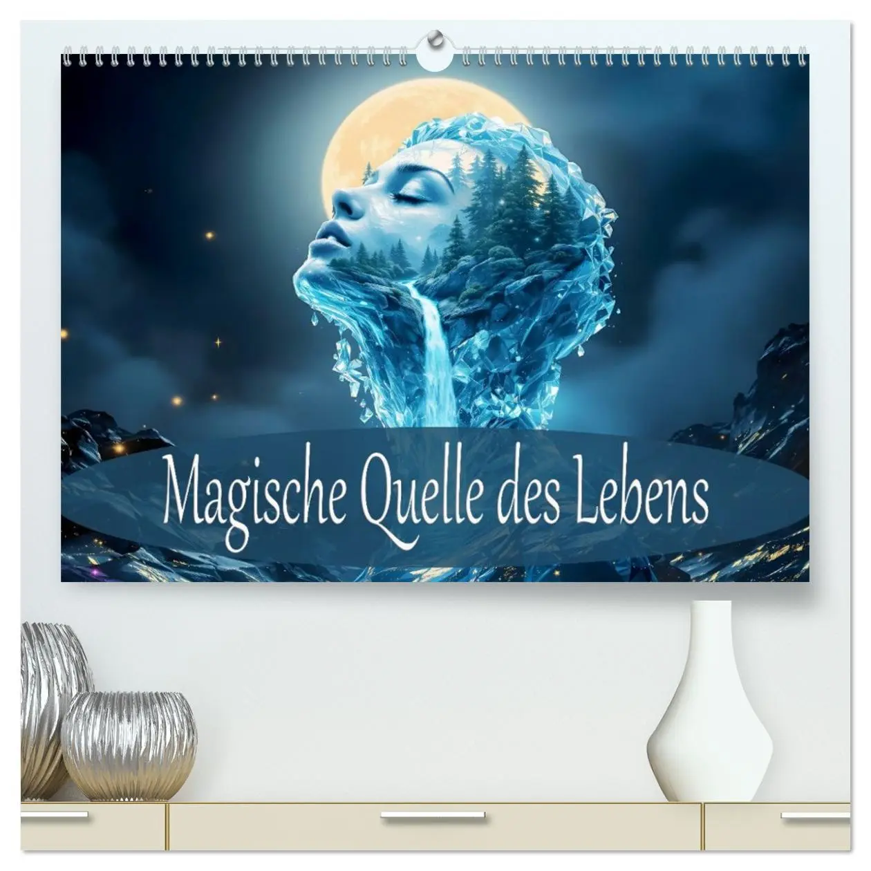 Cover: 9783516630879 | Magische Quelle des Lebens (hochwertiger Premium Wandkalender 2026...