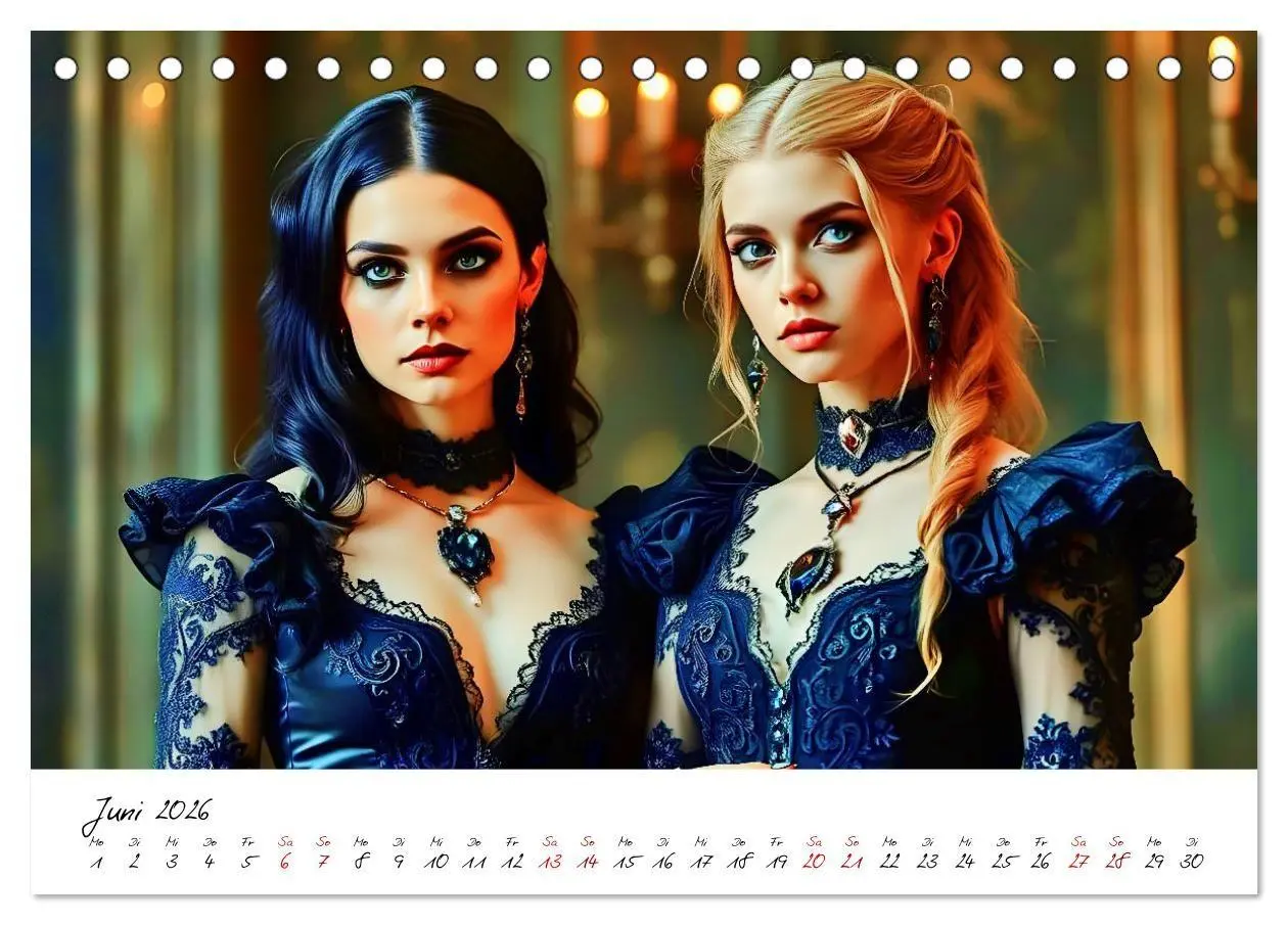 Bild: 9783516700879 | Dunkle Märchenwelten (Tischkalender 2026 DIN A5 quer), CALVENDO...