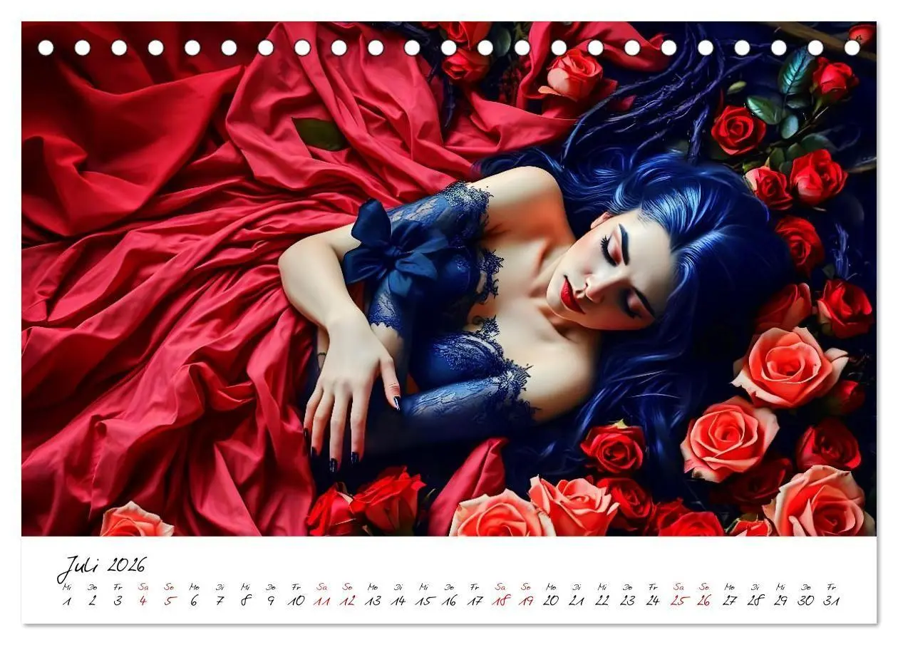 Bild: 9783516700879 | Dunkle Märchenwelten (Tischkalender 2026 DIN A5 quer), CALVENDO...