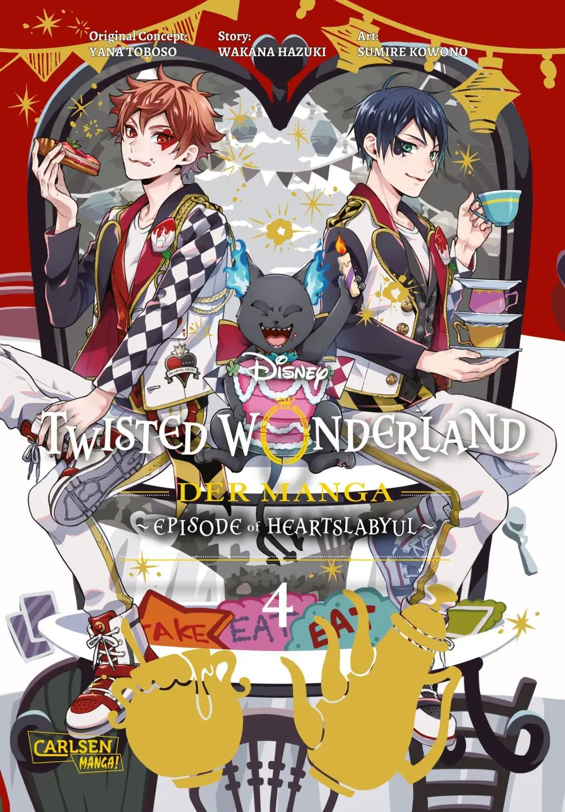 Cover: 9783551800879 | Twisted Wonderland: Der Manga 4 | Yana Toboso (u. a.) | Buch | 194 S.