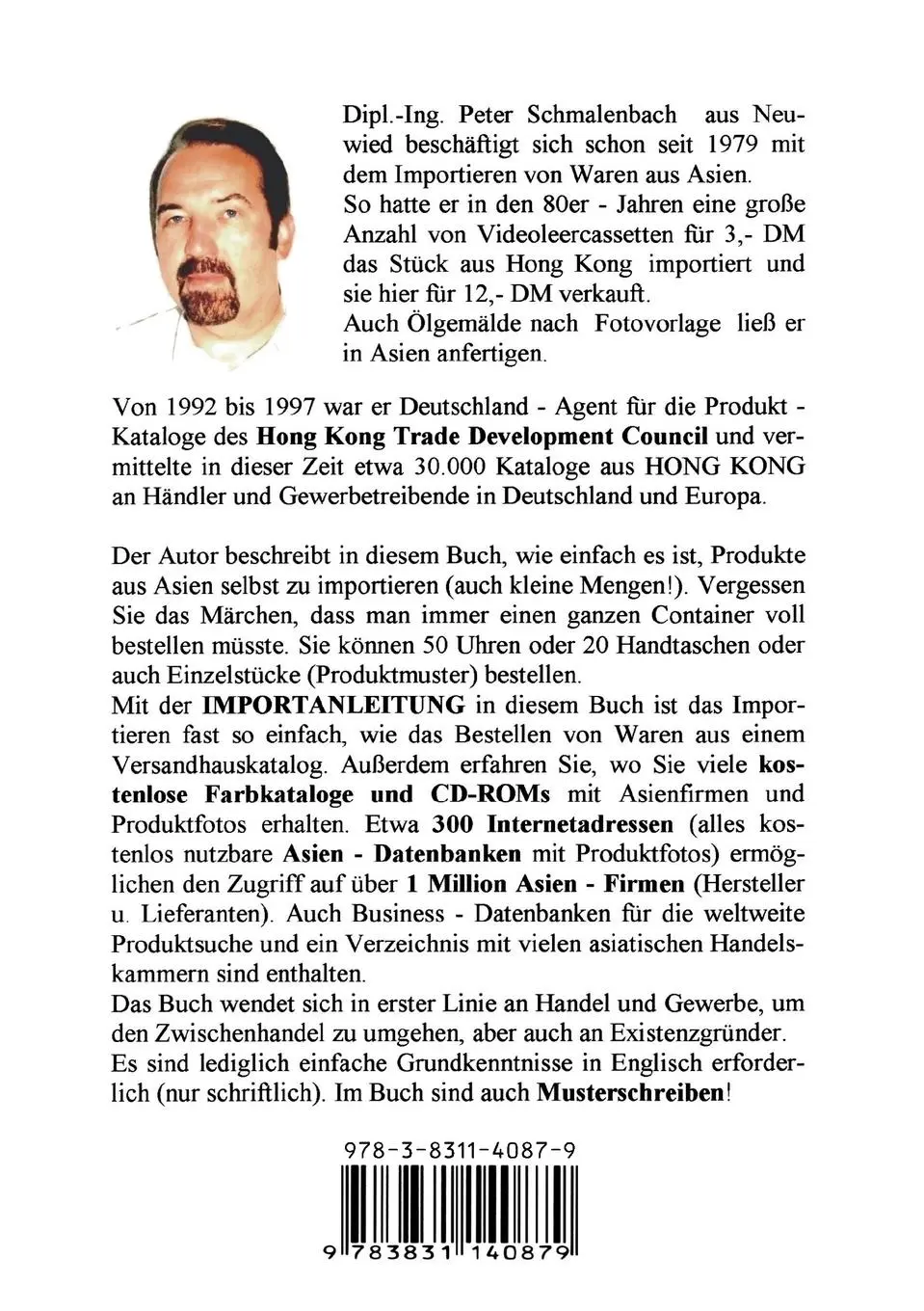 Rückseite: 9783831140879 | Asien - Bezugsquellen für Handel und Gewerbe | Peter Schmalenbach