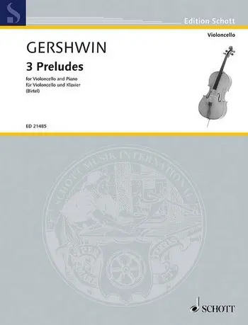 Cover: 9790001190879 | 3 Preludes | George Gershwin | Buch | 2014 | Schott Music