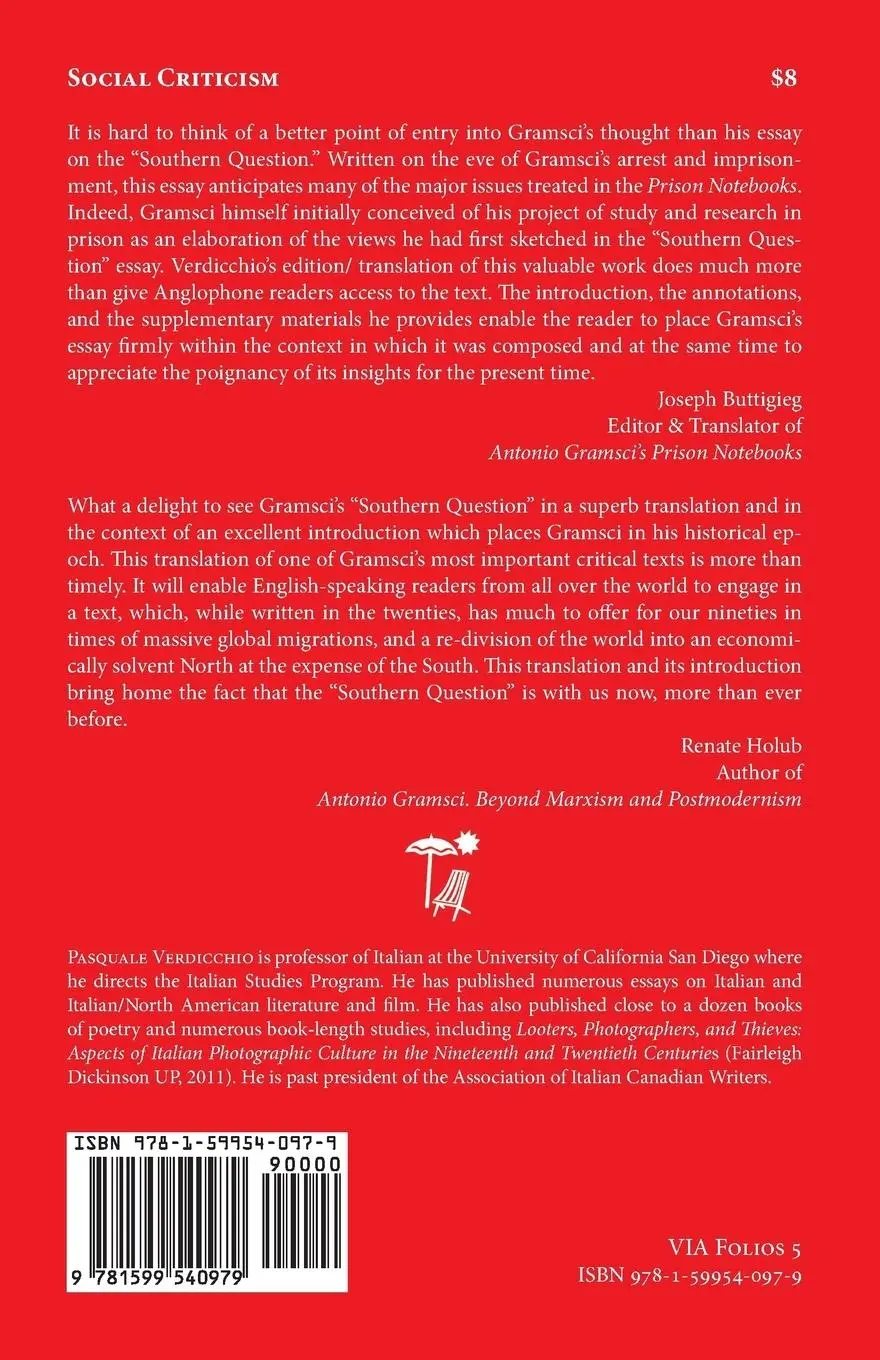 Rückseite: 9781599540979 | The Southern Question | Antonio Gramsci | Taschenbuch | Englisch