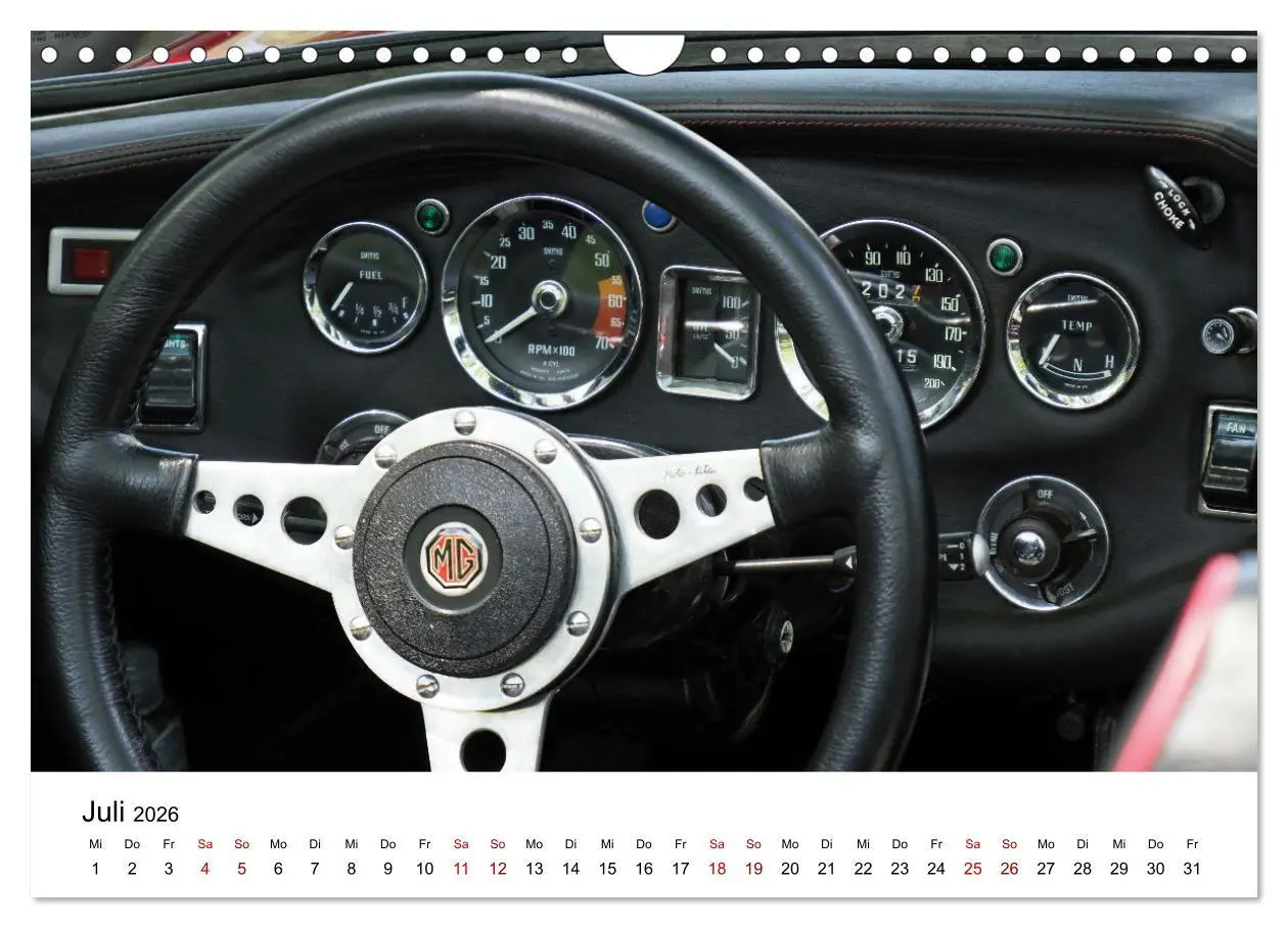 Bild: 9783457910979 | Klassische Armaturenbretter (Wandkalender 2026 DIN A4 quer),...