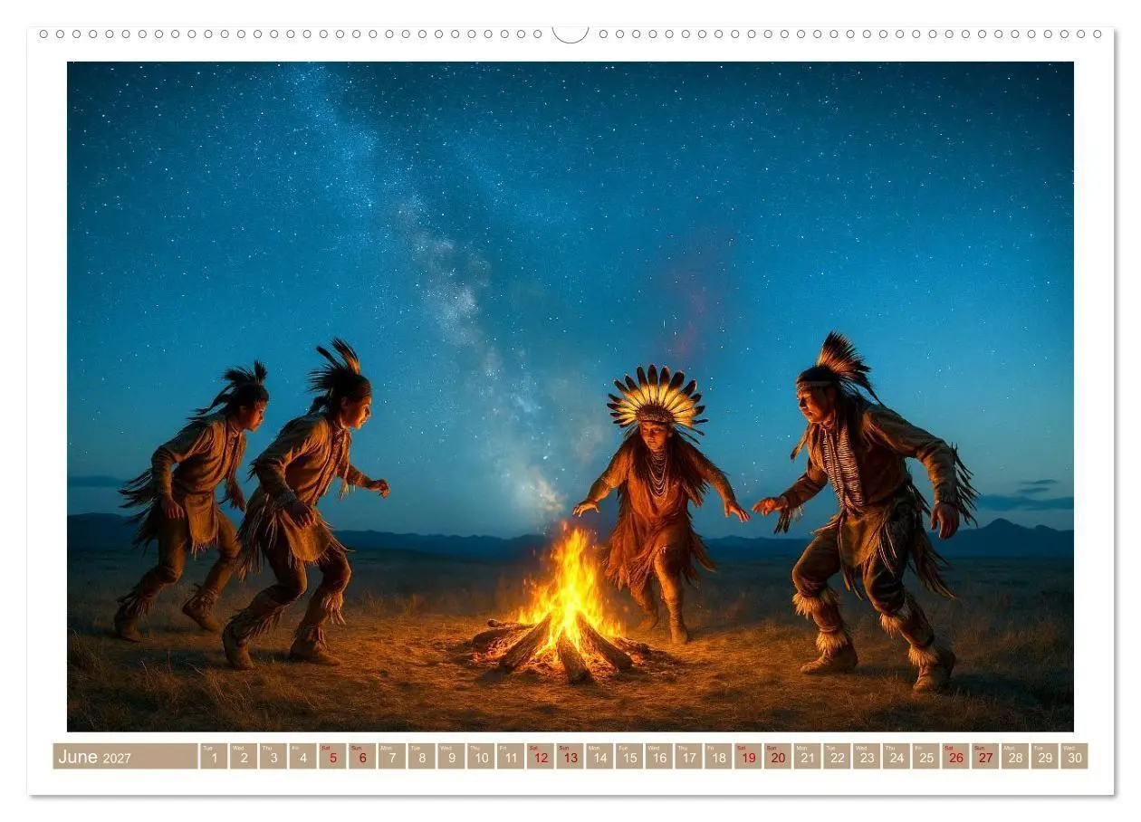 Bild: 9783516930979 | Spiritual Native American (High Quality Premium Wall Calendar 2027...