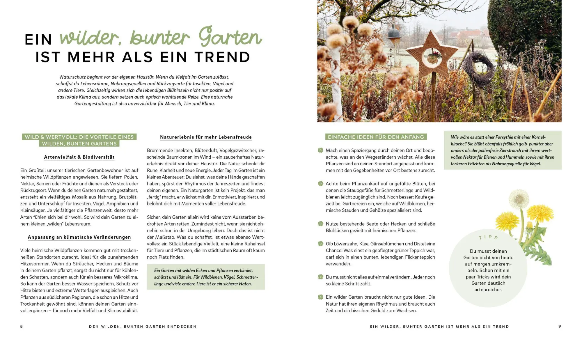 Bild: 9783745930979 | Mein wilder, bunter Garten - Einfach naturnah gärtnern | Silvia Hardt