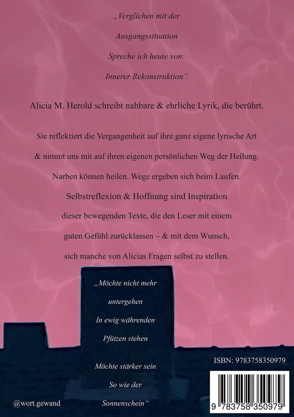 Rückseite: 9783758350979 | PinkBook | Alicia M. Herold | Taschenbuch | Paperback | 116 S. | 2024