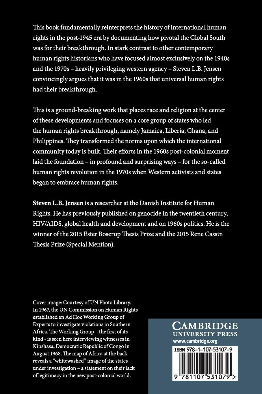 Rückseite: 9781107531079 | The Making of International Human Rights | Steven L. B. Jensen | Buch