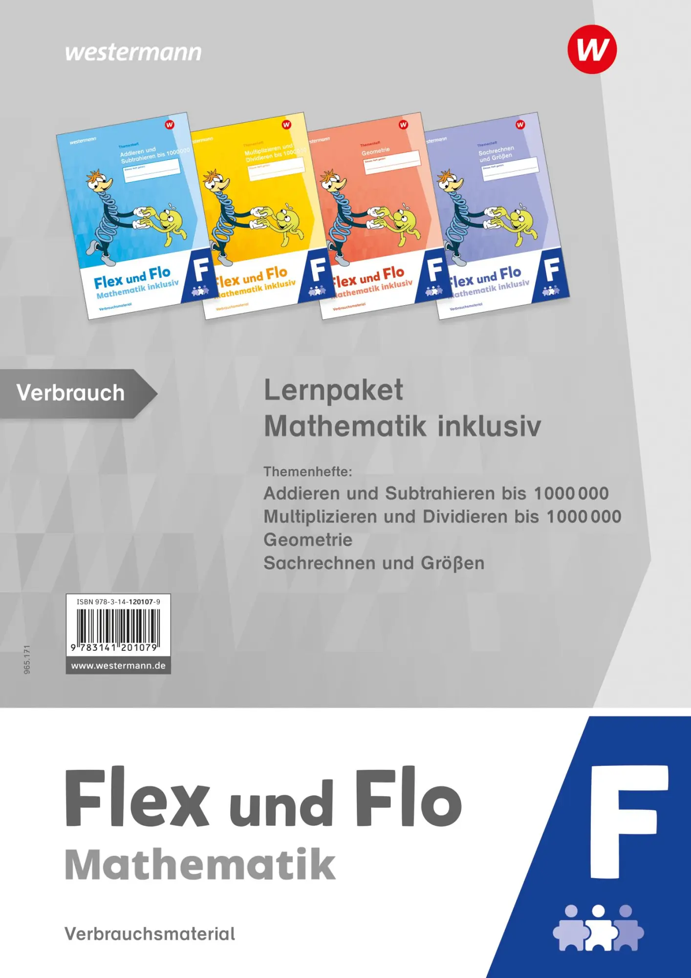 Cover: 9783141201079 | Flex und Flo. Mathematik inklusiv F Lernpaket | Ausgabe 2021 | Buch