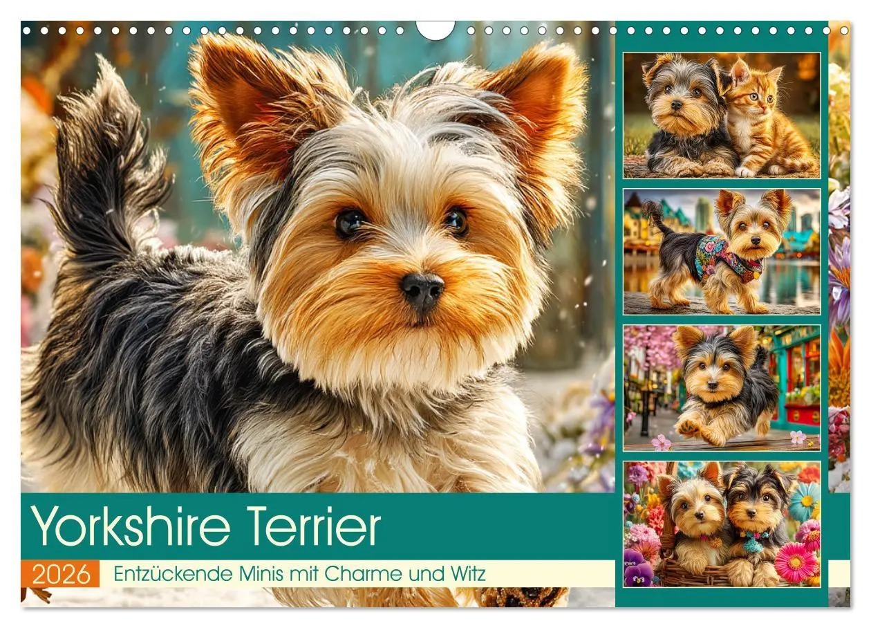 Cover: 9783457801079 | Yorkshire Terrier. Entzückende Minis mit Charme und Witz...