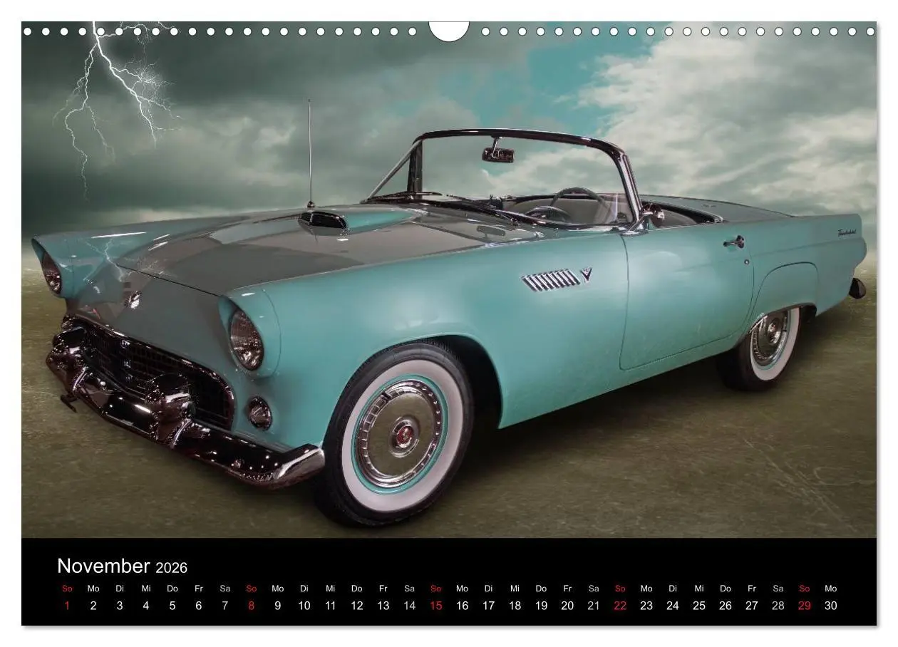 Bild: 9783516061079 | Oldtimer-Kunst (Wandkalender 2026 DIN A3 quer), CALVENDO...