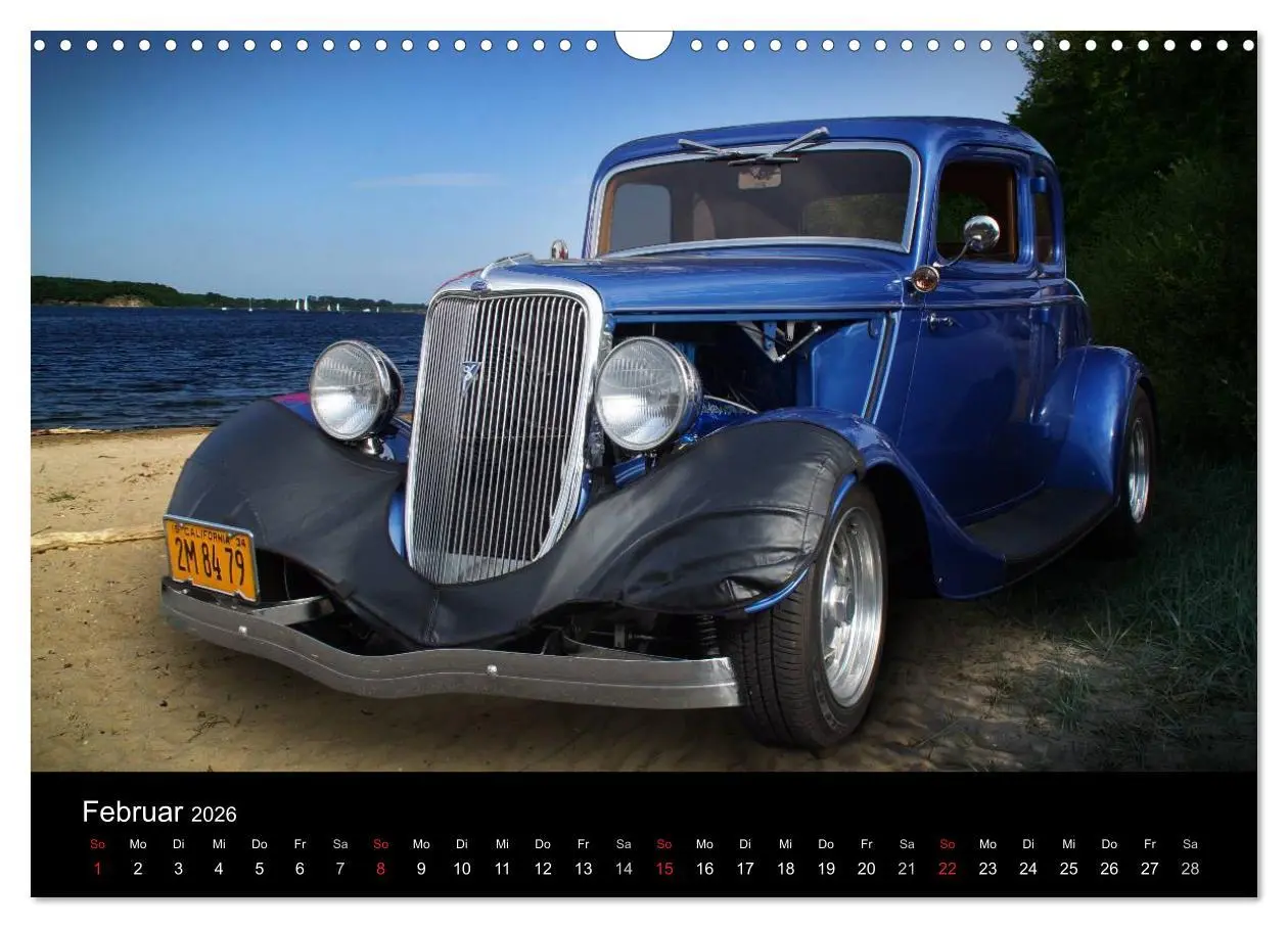 Bild: 9783516061079 | Oldtimer-Kunst (Wandkalender 2026 DIN A3 quer), CALVENDO...