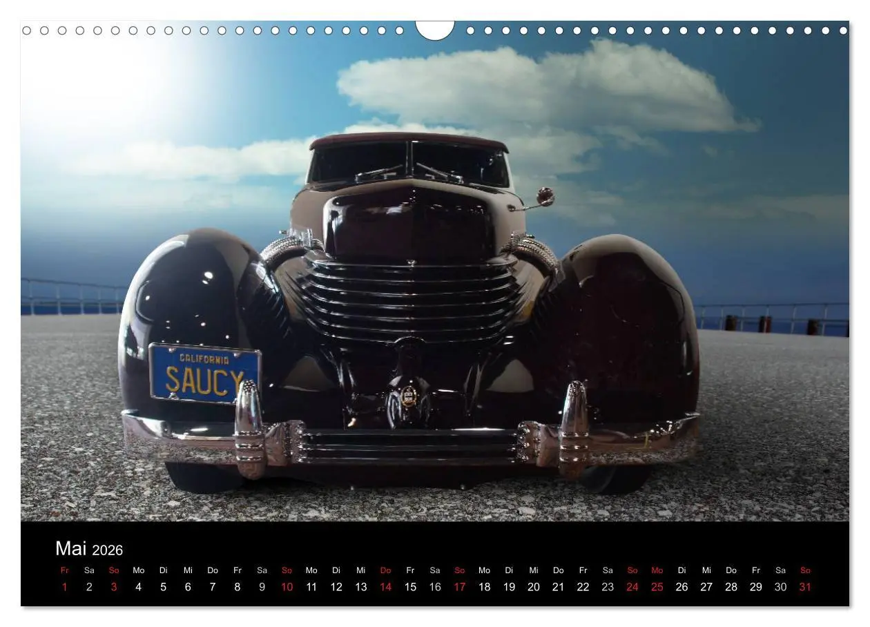 Bild: 9783516061079 | Oldtimer-Kunst (Wandkalender 2026 DIN A3 quer), CALVENDO...