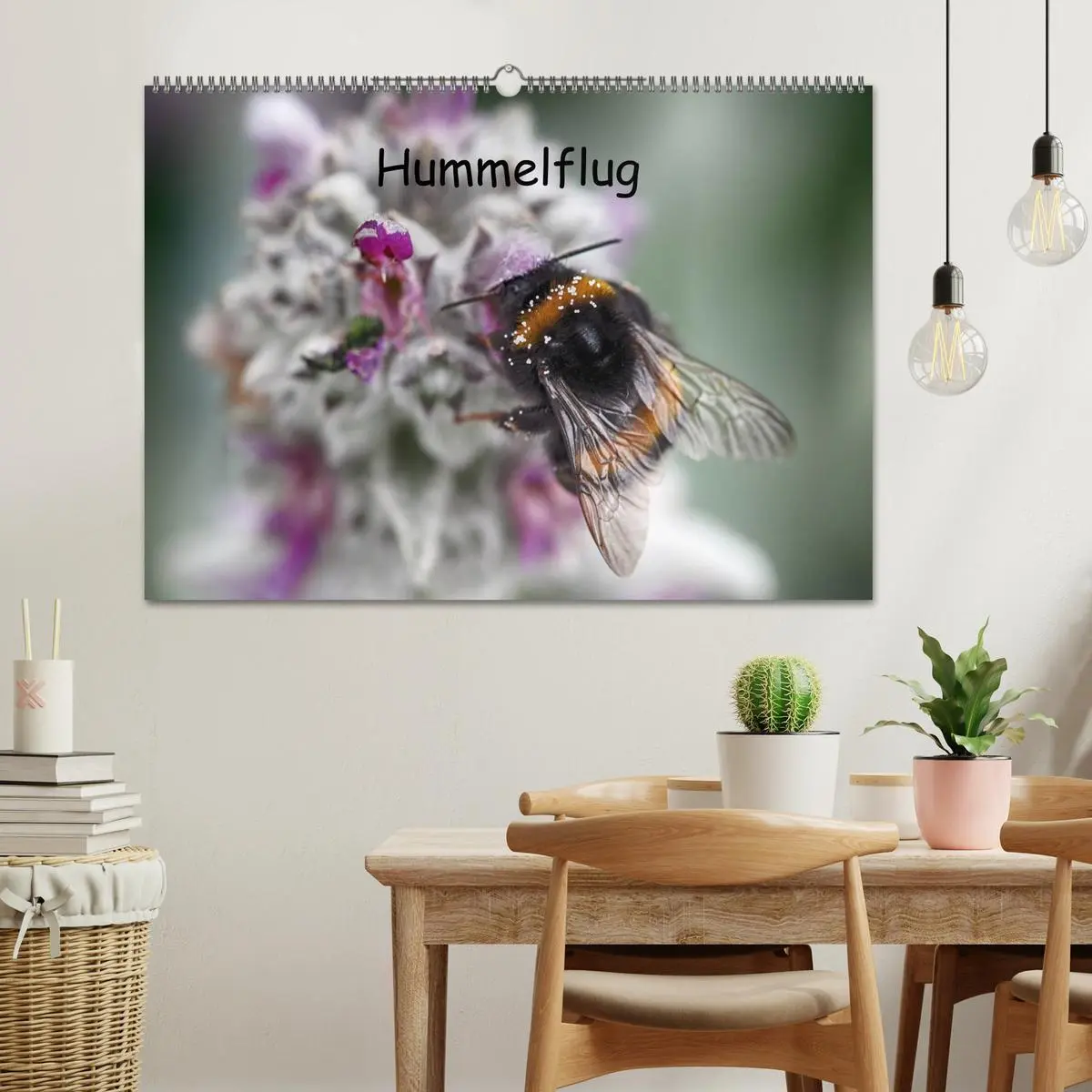Bild: 9783516131079 | Hummelflug (Wandkalender 2026 DIN A2 quer), CALVENDO Monatskalender