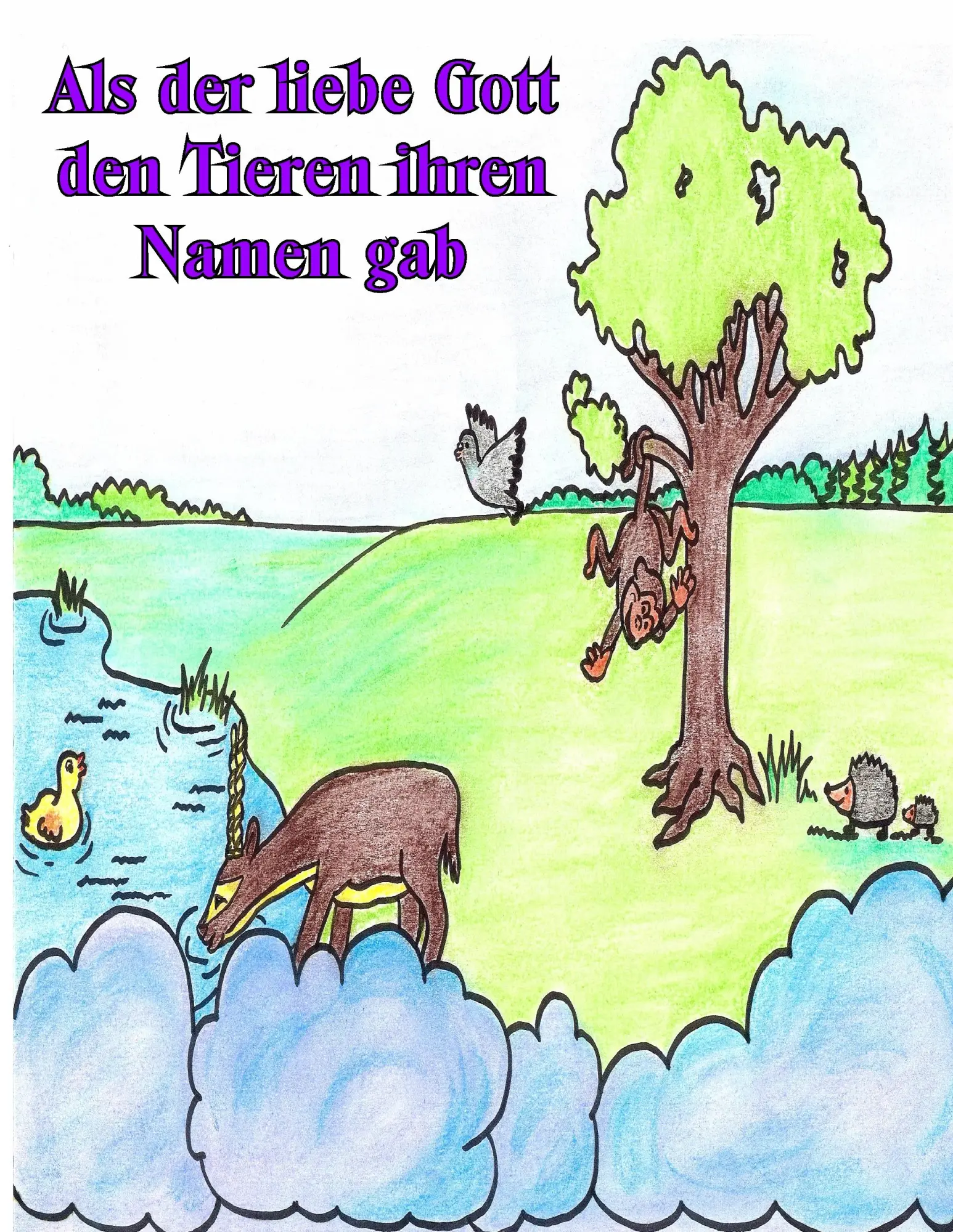 Cover: 9783735781079 | Als der liebe Gott den Tieren ihren Namen gab | Bodo Kamphausen | Buch