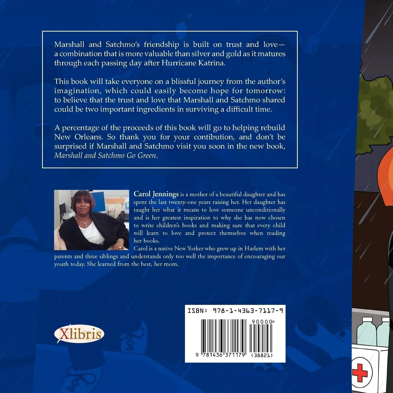 Rückseite: 9781436371179 | Marshall and Satchmo | Carol E. Jennings | Taschenbuch | Englisch