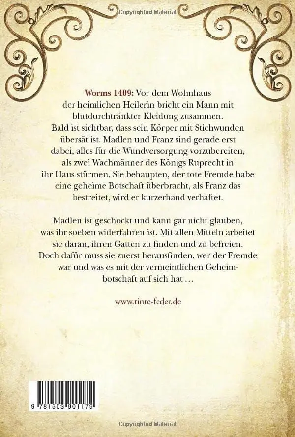 Rückseite: 9781503901179 | Die heimliche Heilerin und die Könige | Ellin Carsta | Taschenbuch