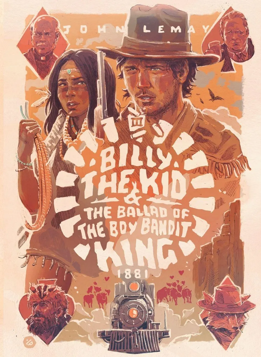 Cover: 9781953221179 | Billy the Kid &amp; the Ballad of the Boy Bandit King | John Lemay | Buch