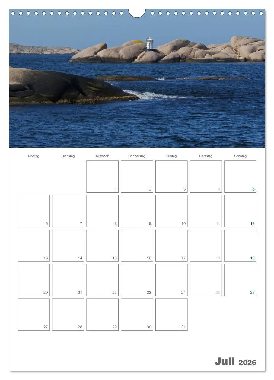 Bild: 9783516431179 | Typisch Schwedisch Bohuslän (Wandkalender 2026 DIN A3 hoch),...