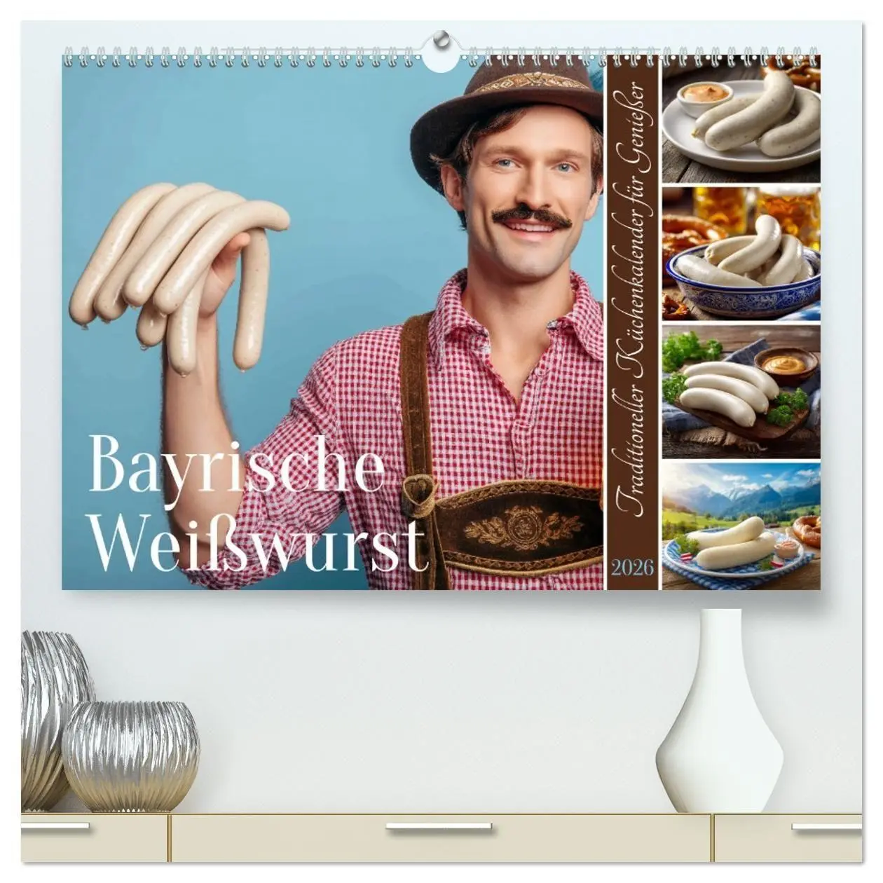 Cover: 9783516671179 | Bayrische Weißwurst - Traditioneller Küchenkalender für Genießer...