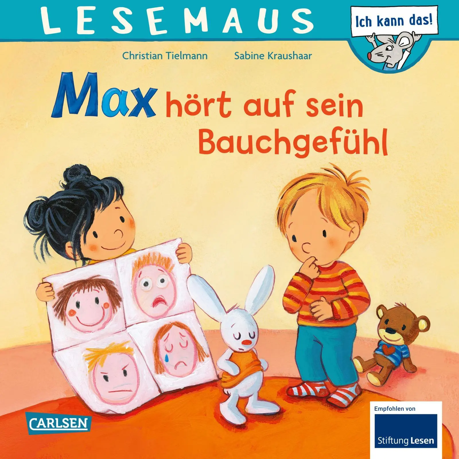 Cover: 9783551081179 | LESEMAUS 34: Max hört auf sein Bauchgefühl | Christian Tielmann | Buch