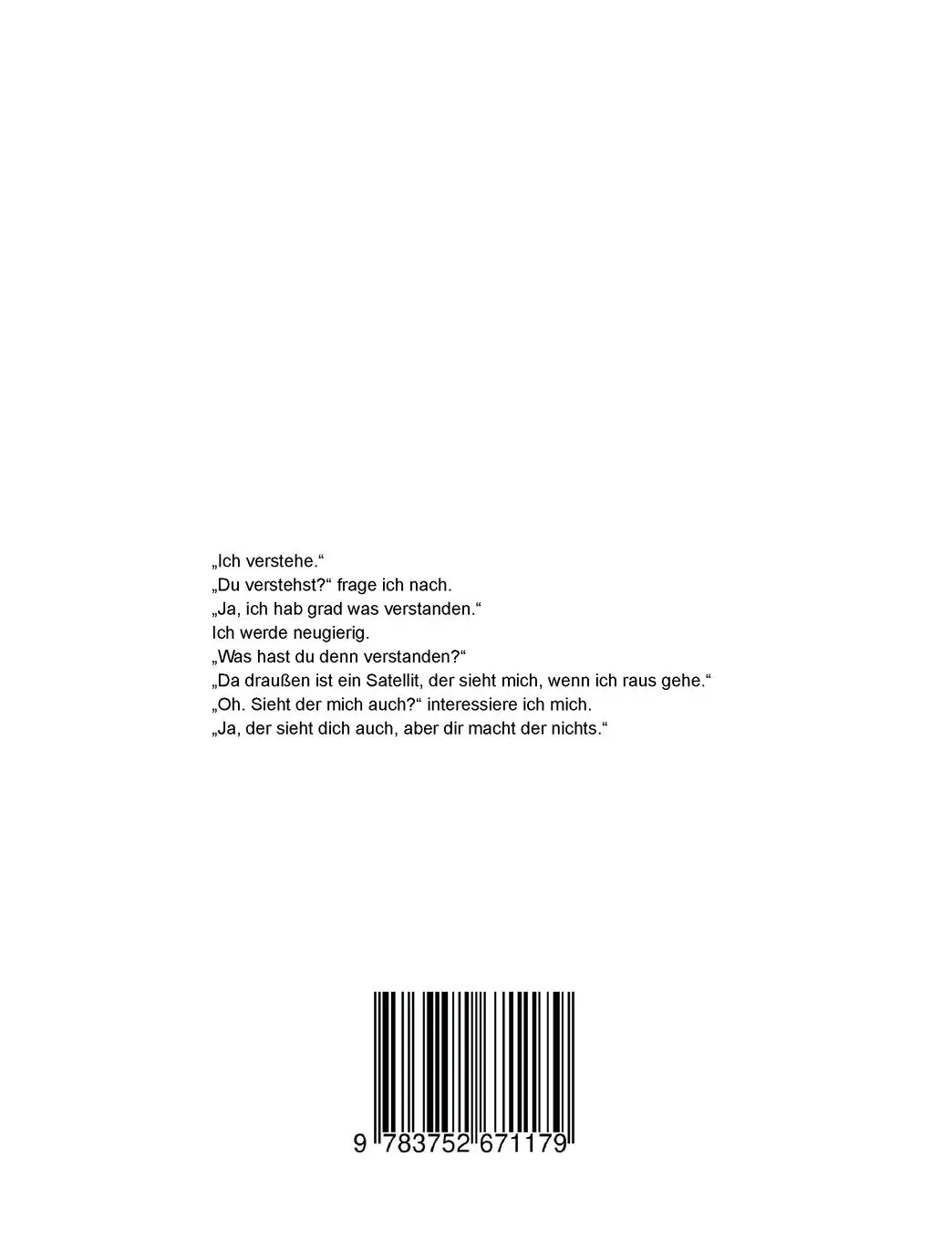 Rückseite: 9783752671179 | Das Lichten eines Waldes | Nach wahren Begebenheiten | Judith Jant